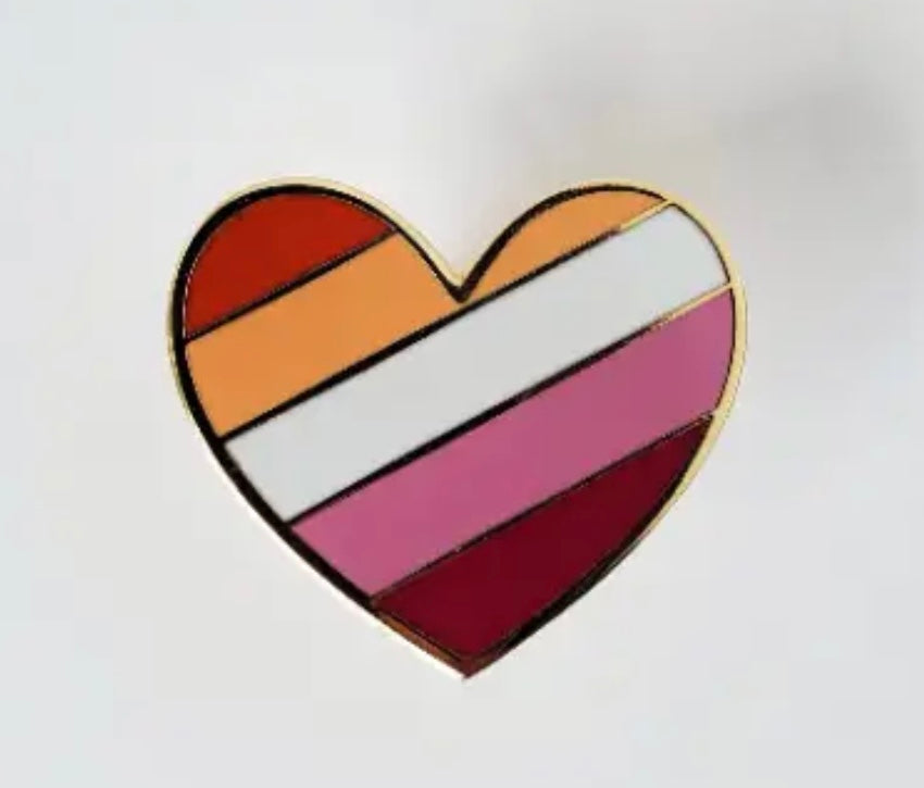 Pride Heart Pins