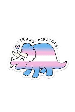 “TRANS-Ceratops” Sticker